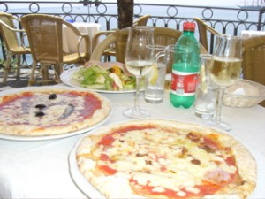 アマルフィのピザ（本場ナポリ風！）<p><p>