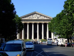 フォーレのレクイエムが初演されたパリのマドレーヌ寺院