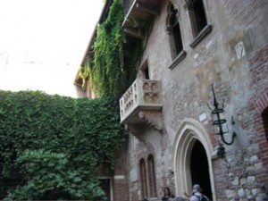 ヴェローナのバルコニー ヴェローナのバルコニー