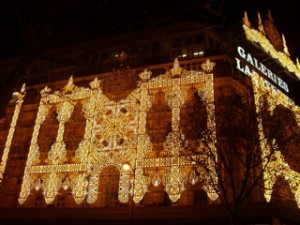 ギャラリーラファイエットのイルミ