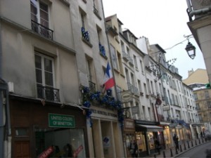 左から2軒目がドビュッシーの生家 左から2軒目がドビュッシーの生家